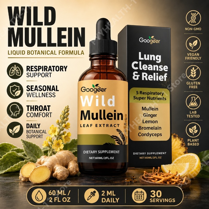 Mullein Liquid Drops Herbal Bl - Herbal Wellness Blend 评论和价格