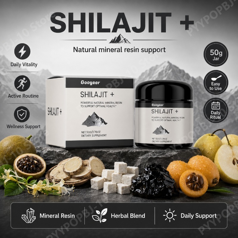 Shilajit+ Natural Mineral Resi - Herbal Wellness Blend 评论和价格